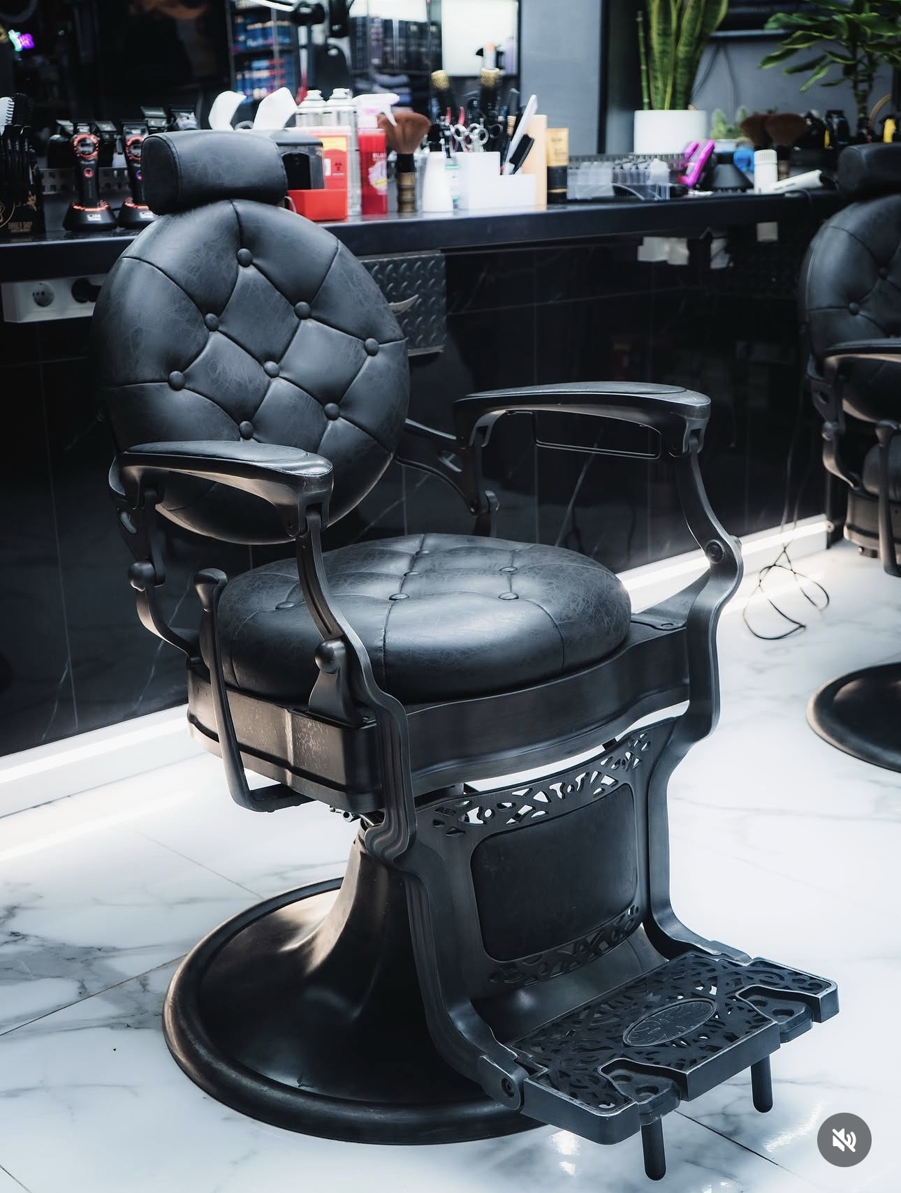 Sillón barbería